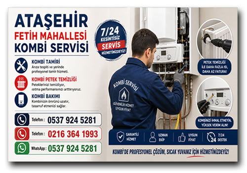 Atasehir Fetih Mahallesi Kombi Servisi Kombi Tamircisi 1